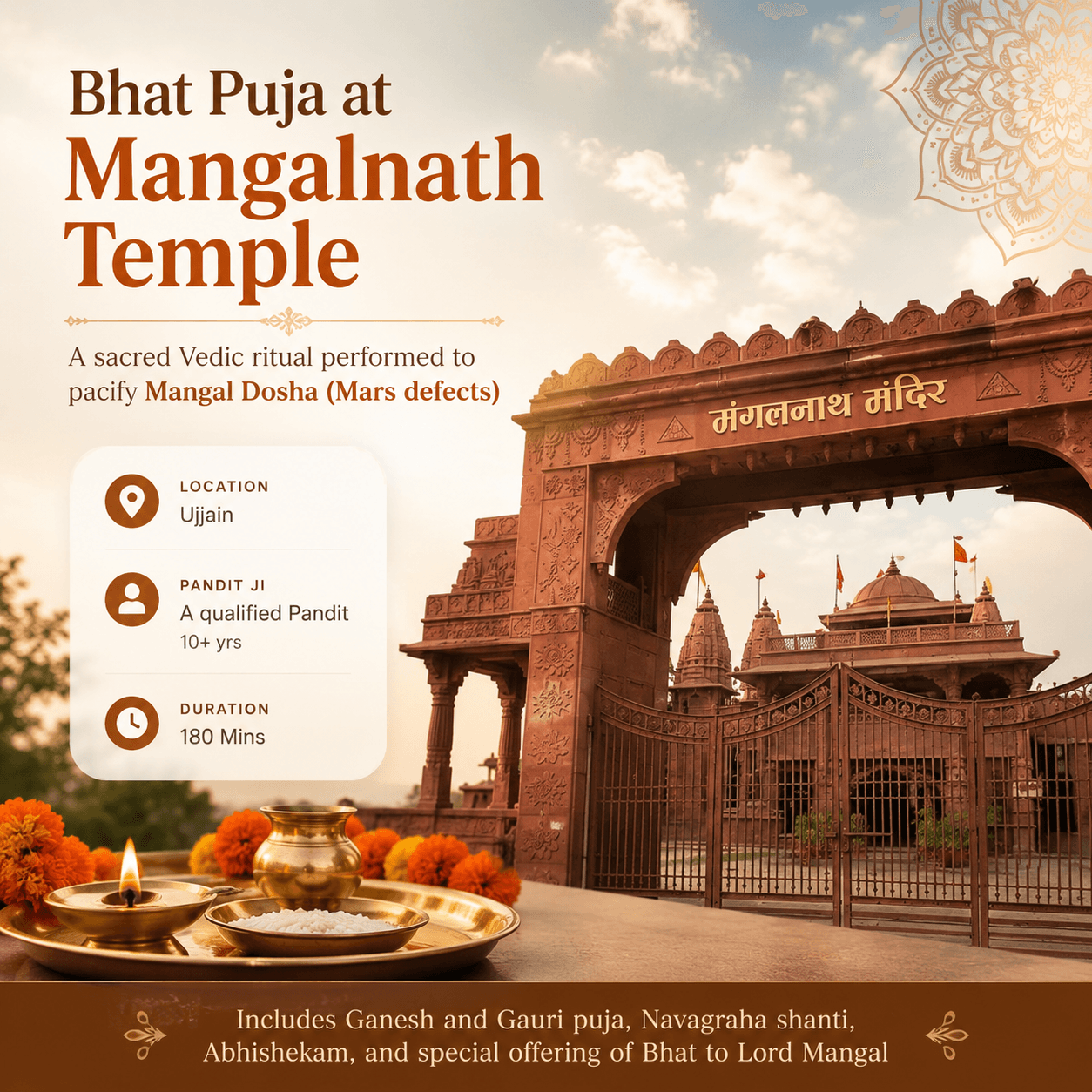 Bhat Puja at Mangalnath Temple 1