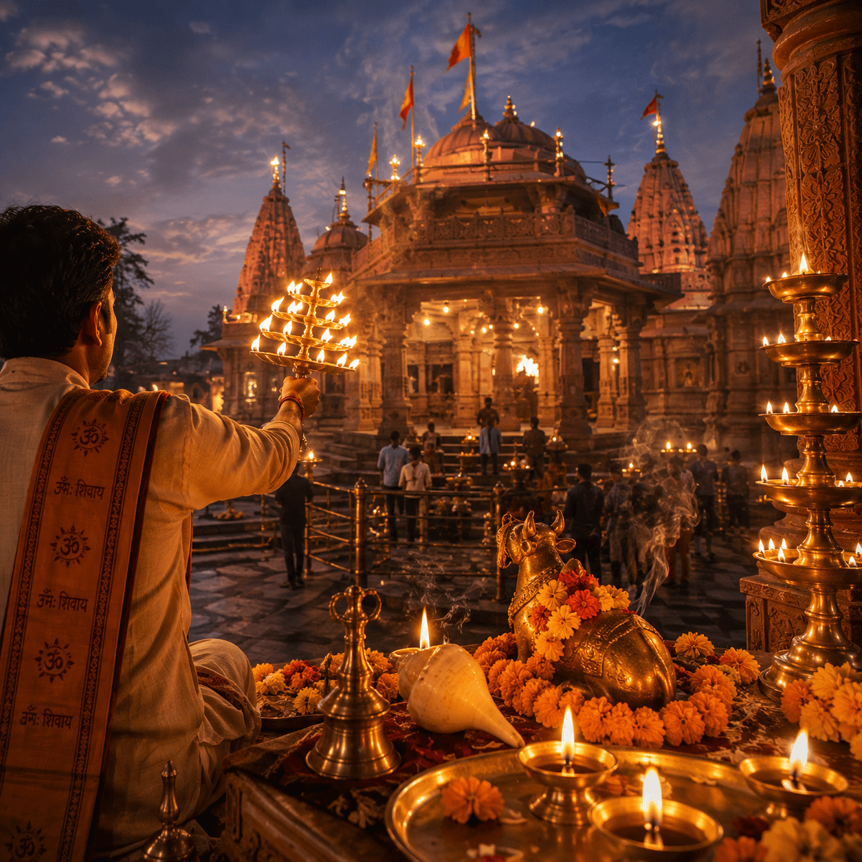 Bhat Puja at Mangalnath Temple 5