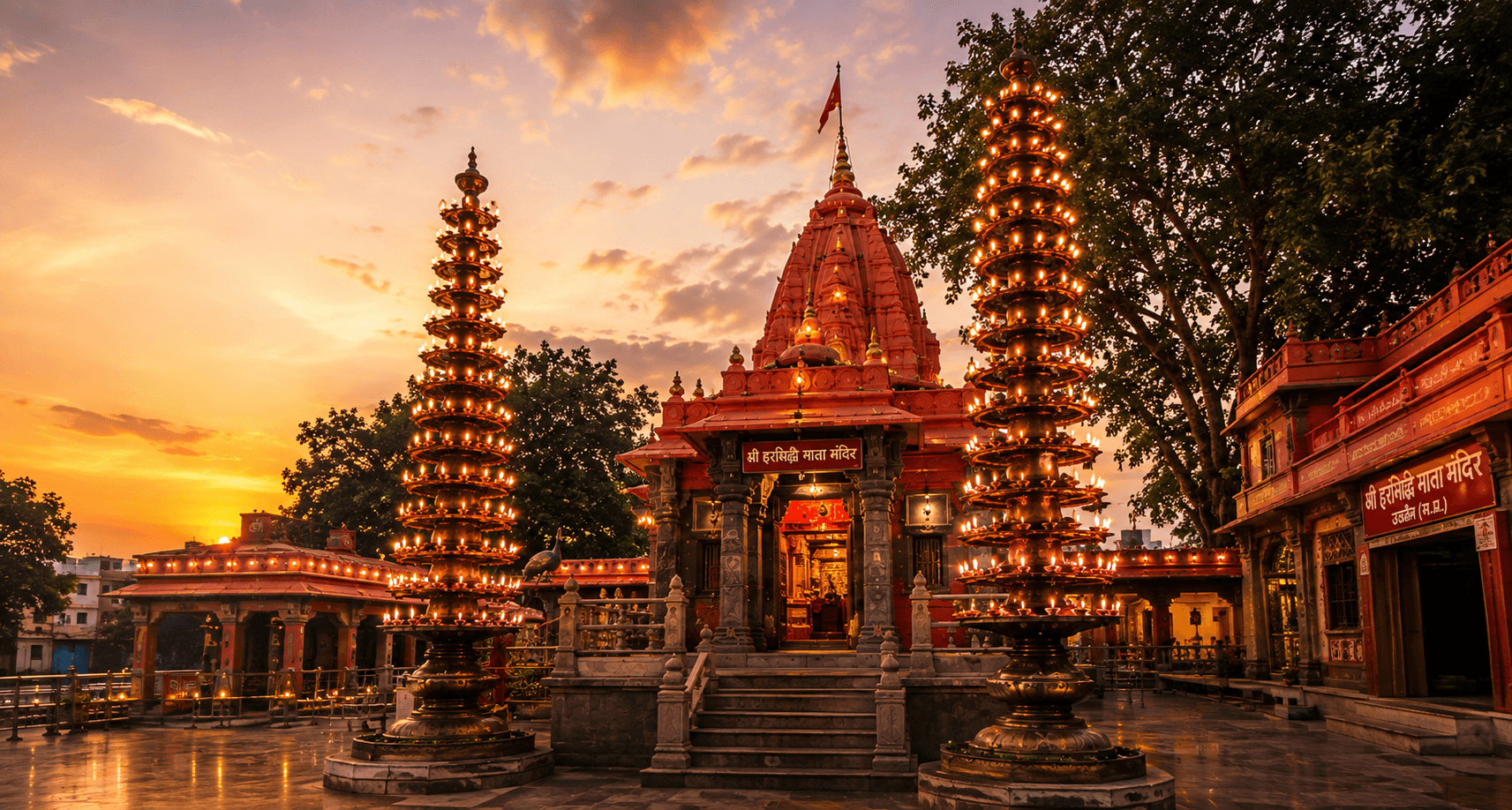 Har Siddhi Pooja temple